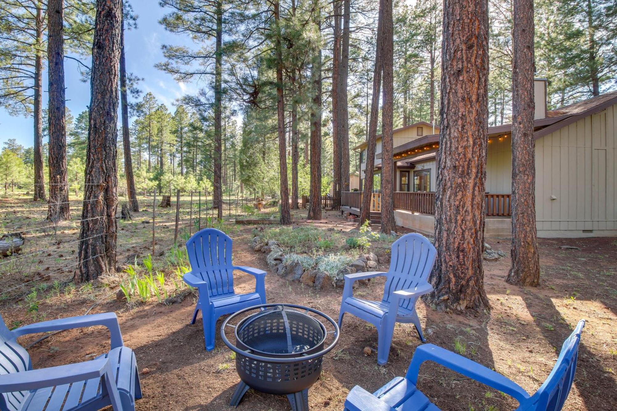 Peaceful Pinetop Cabin With Deck And Fire Pit! Villa Indian Pine Exteriör bild